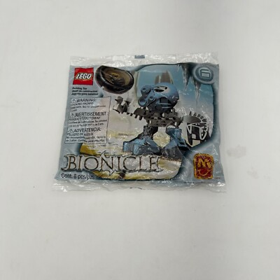 2001 LEGO BIONICLE MCDONALDS HAPPY MEAL TOY TOHUNGA MATORO 6 Sealed Collectible