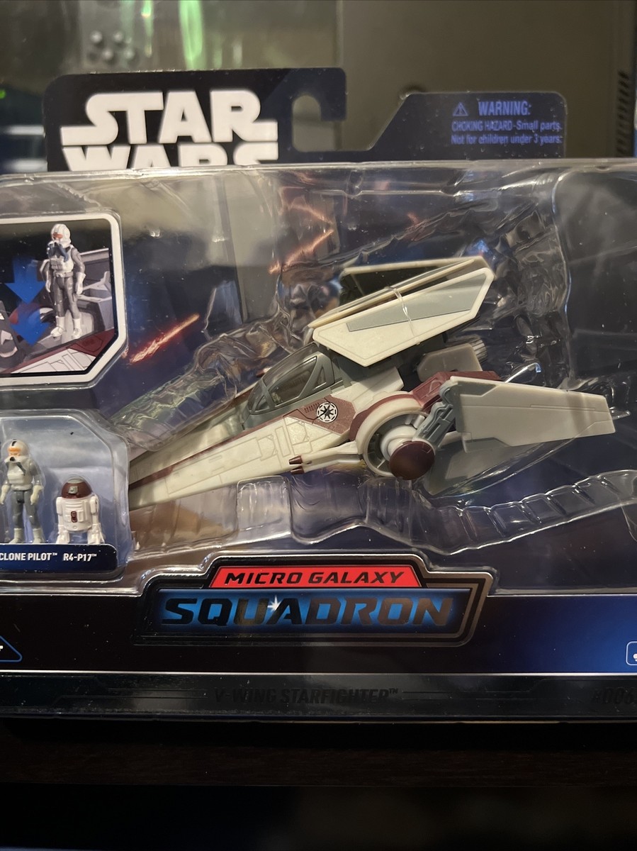 Star Wars Jazwares Micro Galaxy Squadron Series #0063 V-WING STARFIGHTER