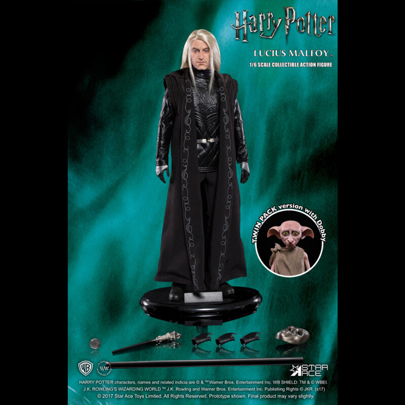 Star Ace Toys 1/6 SA0021 Harry Potter Lucious & Dobby Deluxe Star Ace Toys 1/6 SA0021 Harry Potter Lucious & Dobby Deluxe