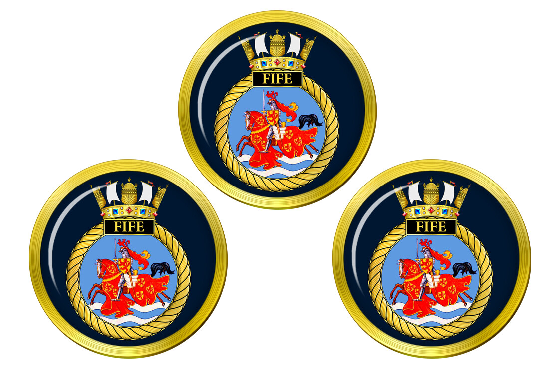 HMS Fife, Royal Navy Golf Ball Markers