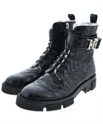 GIVENCHY Boots Black 29cm 2200392575126