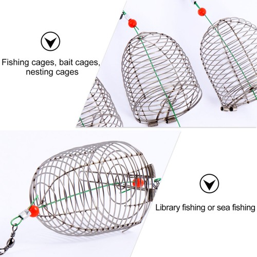 Trousse De Cage Carpe Porte- De En Cage De Au Méné Cage Poisson - Photo 7/12