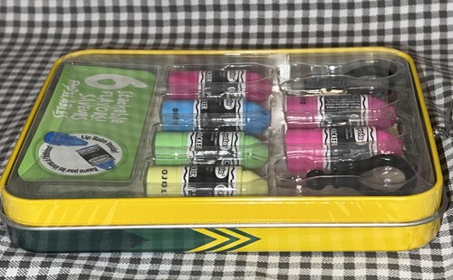 ¡Bálsamos labiales Crayola Lip Smacker 6 sabores apilables! En lata de coleccionistas - Imagen 6 de 9