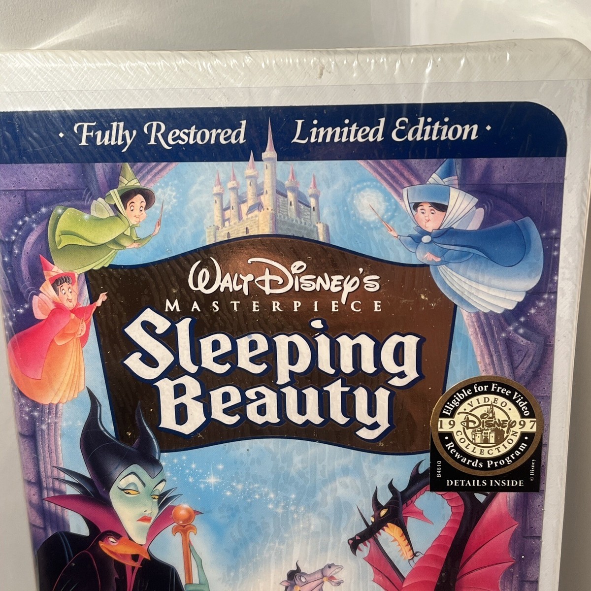 NEW Sealed Disney VHS Sleeping Beauty VHS Limited Edition