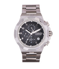 Mulco Elevation Reloj Hombre Analógico Acero Inoxidable Esfera Negra MW3-17203-021