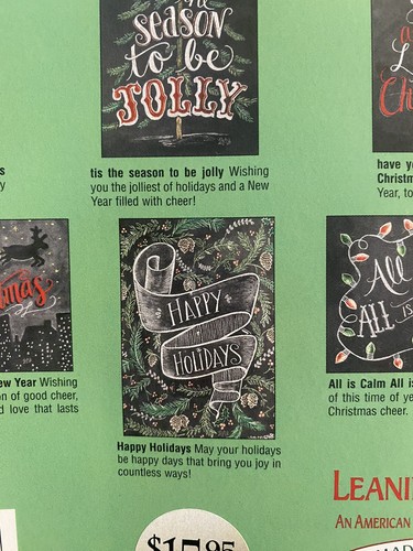 Holly Jolly Holiday By Lily & Val Leanin Tree 20 Christmas Cards Envelopes - Picture 12 of 15
