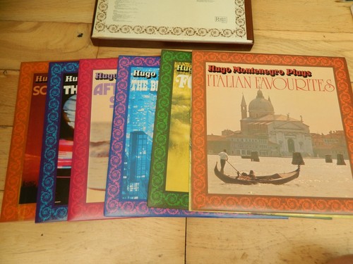 Hugo Montenegro Plays 6 LP Vinyl Record BOX SET Reader's Digest, GHUG-6A - Picture 3 of 3