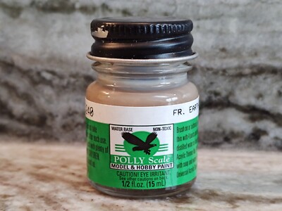 FLOQUIL POLLY SCALE MODEL & HOBBY COLORS PAINT .5 oz - FRENCH EARTH BROWN