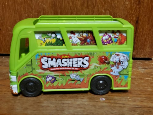 Zuru Smashers Sludge Bus Collectables Series 2 Green loose playset toys - Picture 2 of 10