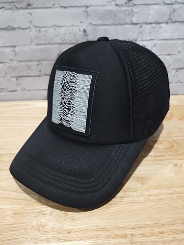 Joy Division Adult Black Trucker Hat Classic Rock Punk Band Baseball Cap - Picture 2 of 6