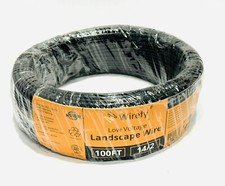 14/2 LOW VOLTAGE LANDSCAPE LIGHTING COPPER WIRE 14-GAUGE 2-CONDUCTOR 100 FEET