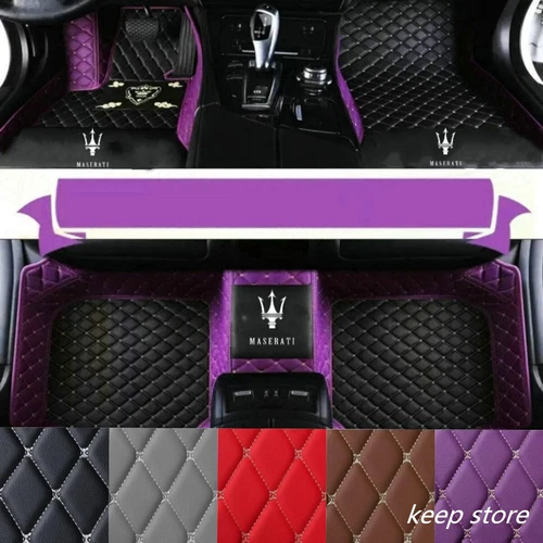 For Maserati All Models Car Floor Mats Auto Carpets Custom FloorLiner Waterproof - Picture 9 of 35