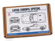 1:24 Hobby Design Lotus Europe Detail Up Parts for Tamiya HD02-0411