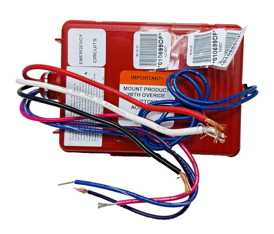 Controlador de habitación R. Current NXRC-UL924-UNV NX - Dos salidas de atenuación de 0-10V, nuevo Foto 4 de 4