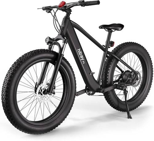 Hiboy P6 Electric Bike 750W 28MPH 62.1 Miles Range 26” x 4.0" Fat Tire Bicycle