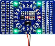DIY SMD SMT Welding Practice Soldering Skill Training Board LED For Students
