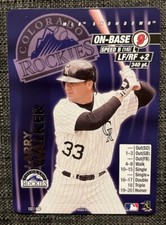 Larry Walker 2001 MLB Showdown #152 HOF