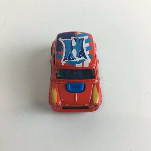 MORRIS MINI H50 Red Blue Hot Wheels 2014 - Picture 6 of 7