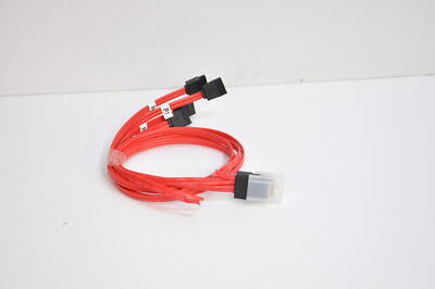 CableDeconn 0.5M Red Mini SAS 36P SFF-8087 to 7P SATA HDD 18-NT9657/078