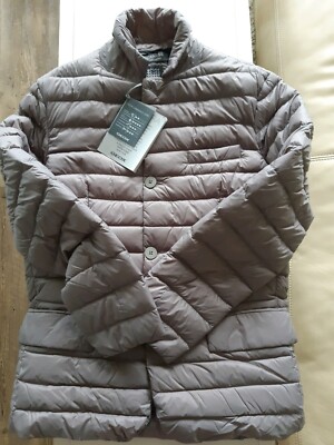 Geox Damen Jacke atmungsaktiv, 90% Daumen, 10 % Federn, grau Gr. 50