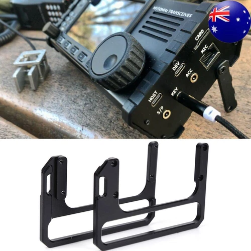 Short Wave Radio Side Handle Aluminum Alloy Convenient Suitable for Xiegu X6100