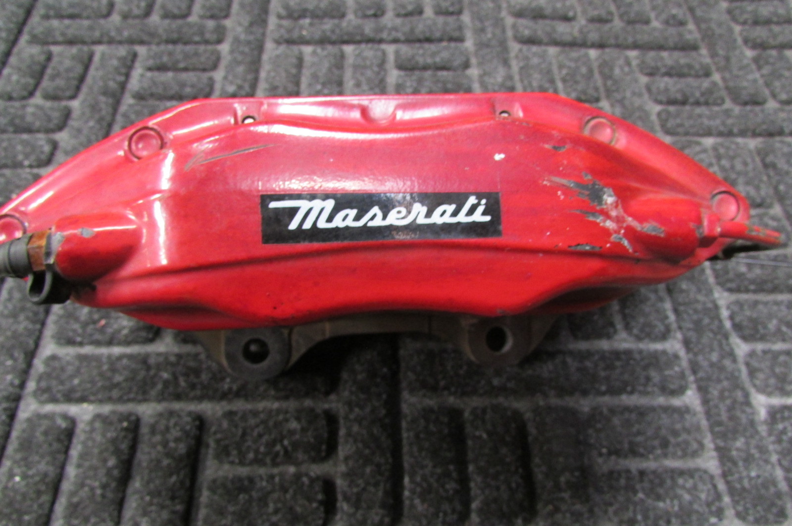 Maserati Spyder, Coupe, RH, Right, Front Brake Caliper, Red, Used, P/N 387201118