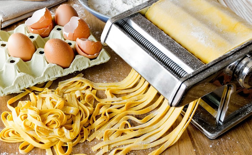 Macchina per Pasta Manuale Con Manovella Sfogliatrice, Macchina per La Pasta Fre - Foto 6 di 12
