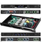 Pro 2 - 4 Channel Digital Power Amplifier 5200W High PreAmp Drive Speaker 1U 19"