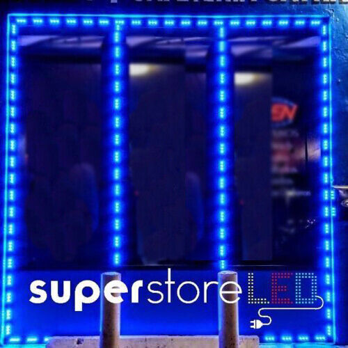 BLUE 5050 5054 SMD 3 6 LED Module Light Store Front Window Sign Lamp DC12V Kits - Picture 22 of 37