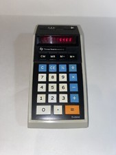 Vintage TEXAS INSTRUMENTS TI-2550 Calculator Tested, Works