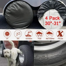 Tire Protector for Trailer Truck SUV Waterproof Spare Tire Cover Wheel Tire 31"