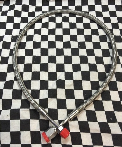 SWAGELOK Flexible HOSE 1/4" MVCR x FVCR x 39" LG, SS-TH4RM4RF4-39 - Picture 2 of 6