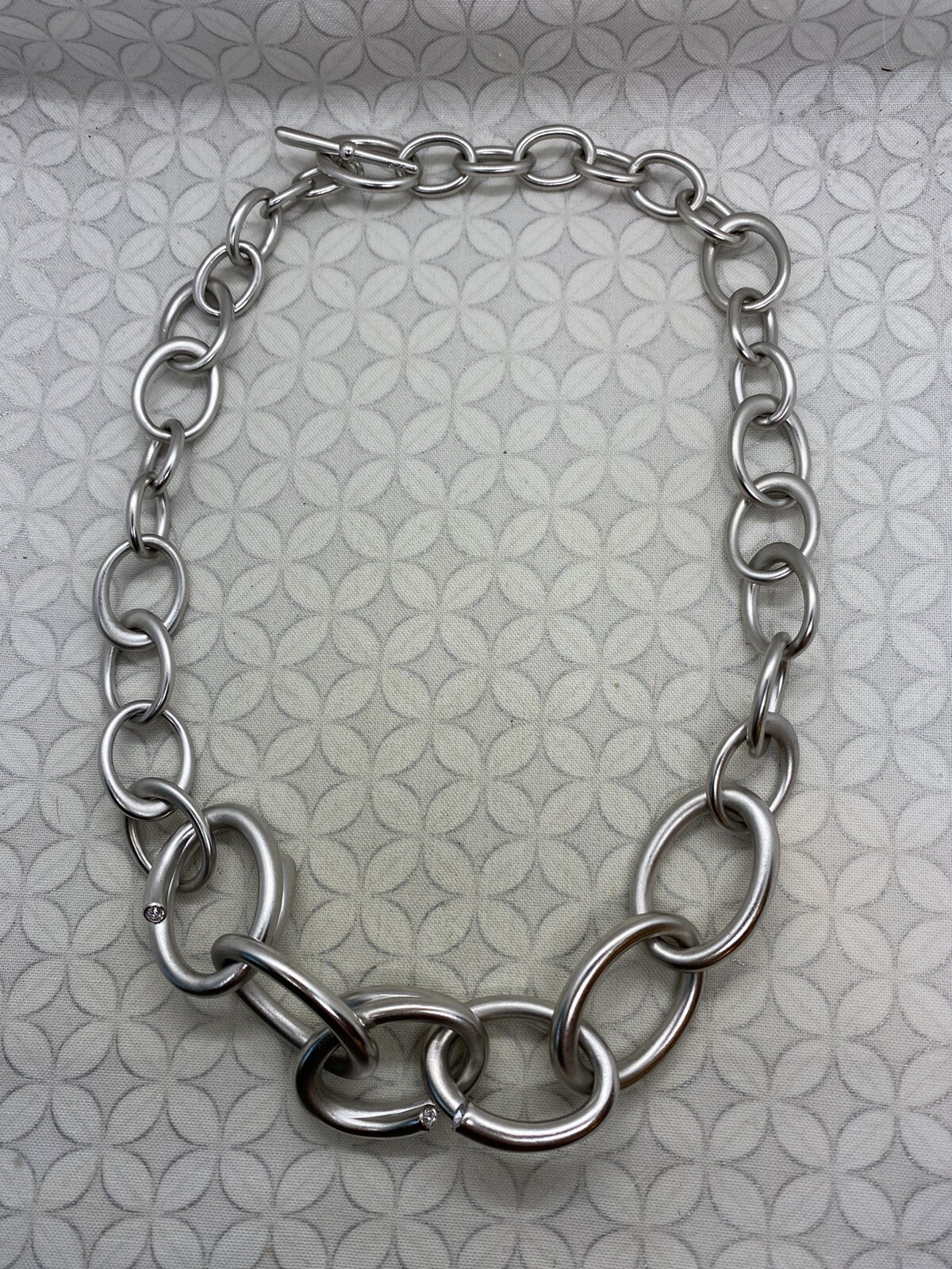 Kendra Scott Walker Chain link statement necklace… - image 1