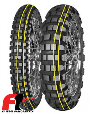 Coppia Gomme Moto Mitas Enduro Trail XT+ Dakar 90/90 B21 54T+120
