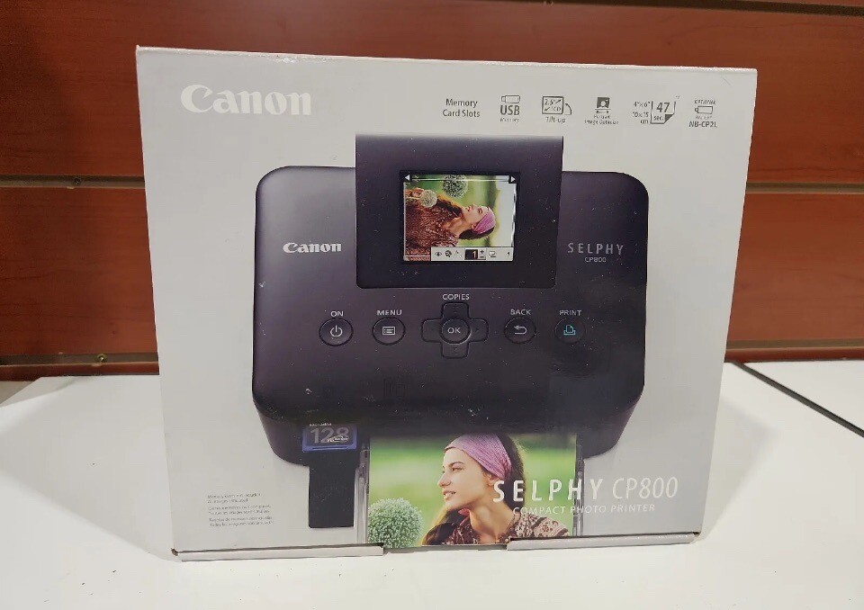 Canon SELPHY CP800 Digital Photo Inkjet Printer for sale