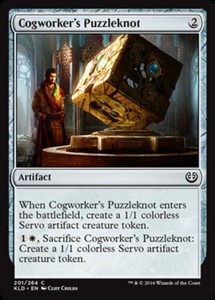 Cogworker's Puzzleknot x4 - Kaladesh - NM-Mint, English - Kaladesh
