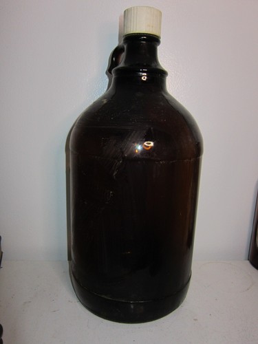 EMPTY Vintage Gallon PAREGORIC OPIUM Eli Lilly Glass Bottle Jug Apothecary - Picture 5 of 8