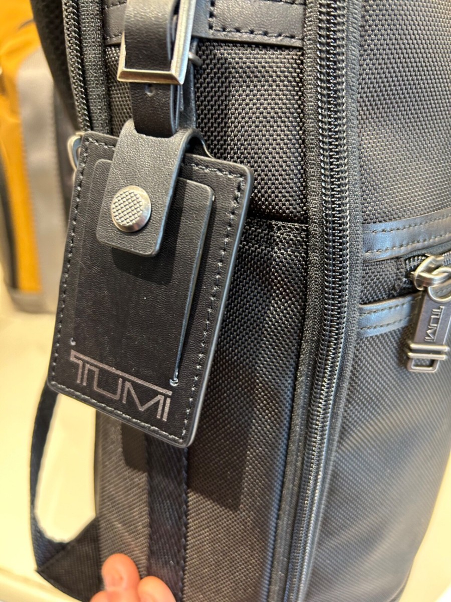 NEW Tumi Fremont RADAR 16.0” Ballistic Nylon & Leather