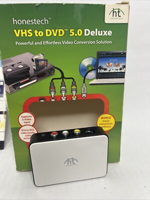 Honestech VHS to DVD 5.0 Deluxe Powerful & Effortless Video