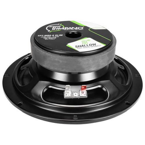 2x Timpano flache Halterung 8" Pro Audio Lautsprecher TPT-MB8-8 SLIM 8 Ohm 1400 Watt - Bild 5 von 7