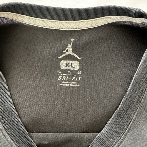 Men’s Nike Air Jordan Dri Fit Short Sleeve Shirt Size Extra Large This Is Flight - Picture 9 of 17