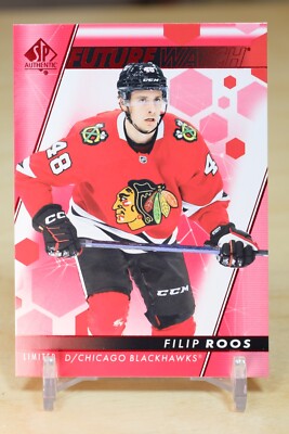 2022-23 UD SP Authentic Future Watch Red #167 Filip Roos - Chicago Blackhawks