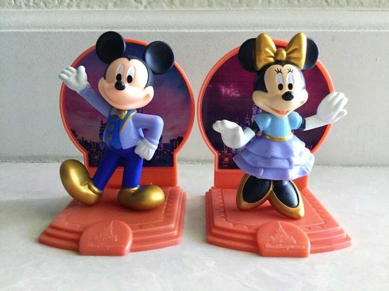 New Sealed Pair RARE CELEBRATION Mickey #1 & Minnie #9