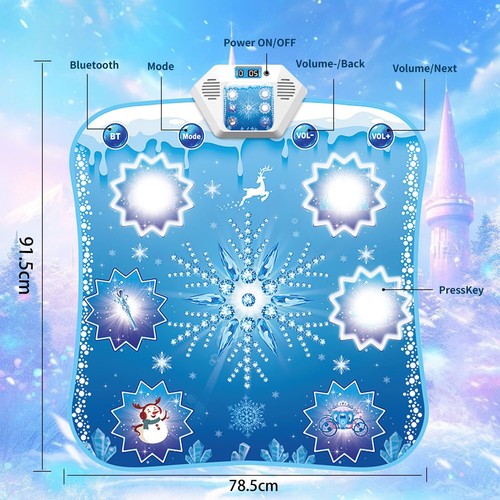 Frozen Toys Dance Mat for Girls - Electronic Dance Mat with Wireless Bluetoot... - Picture 4 of 7