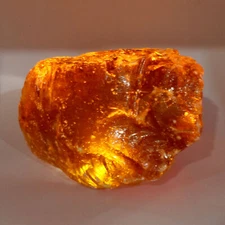 Natural  Verified 500.36 Ct Raw Amber Uncut Rough Orange Gemstone Untreated