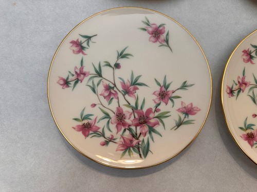 Set of (6) - Peachtree Lenox W-301 - 8" Plates - Gold Rim - Picture 4 of 7