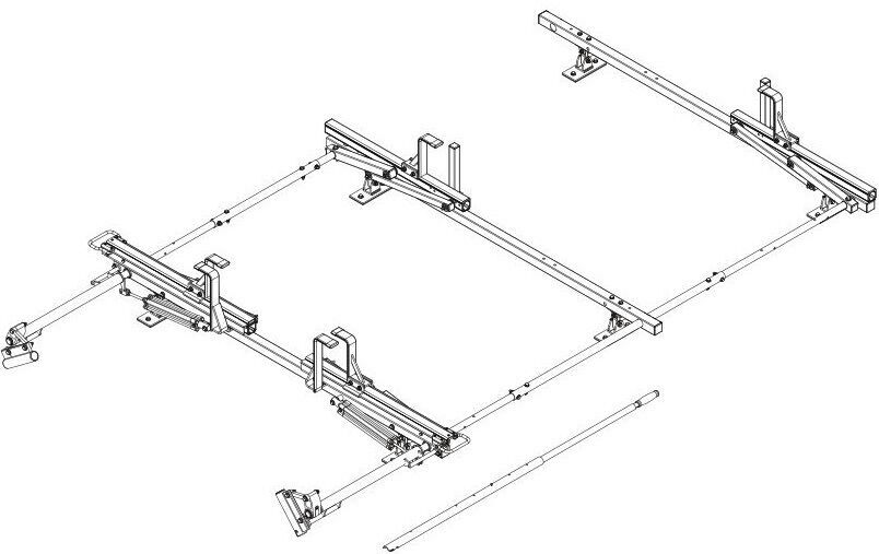 Prime Design HRR3-E-UM3-78-M, ROT-ROT CBR 78 IN SLIDE