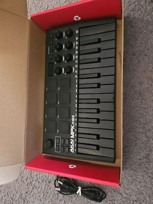 Akai MPK Mini MKII Keyboard Controller Special Edition - Black on