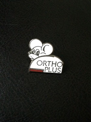 Ortho Plus Maus Pin weiß