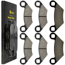 Caltric Front and Rear Brake Pads for Polaris Sportsman 570 EFI 2014-2020